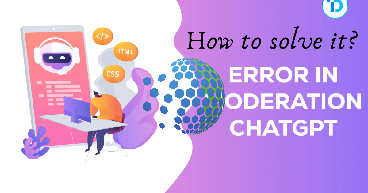 what is error in moderation chatgp